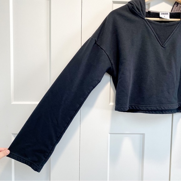 Gymshark Cropped Hoodie Sweatshirt - Picture 5 of 9